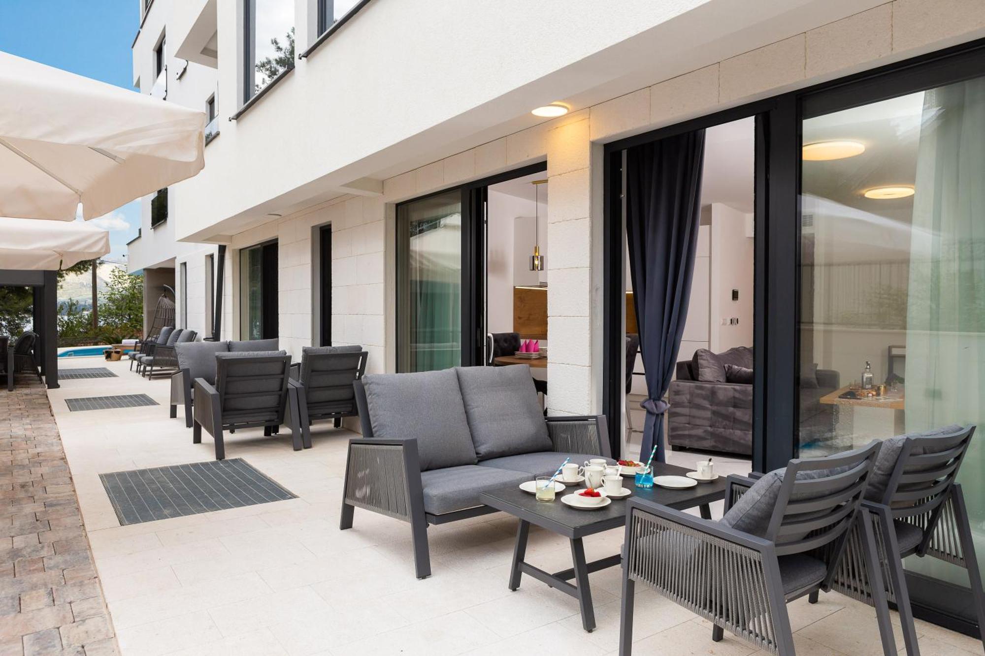 טרוגיר Beach Villa Valentina חדר תמונה