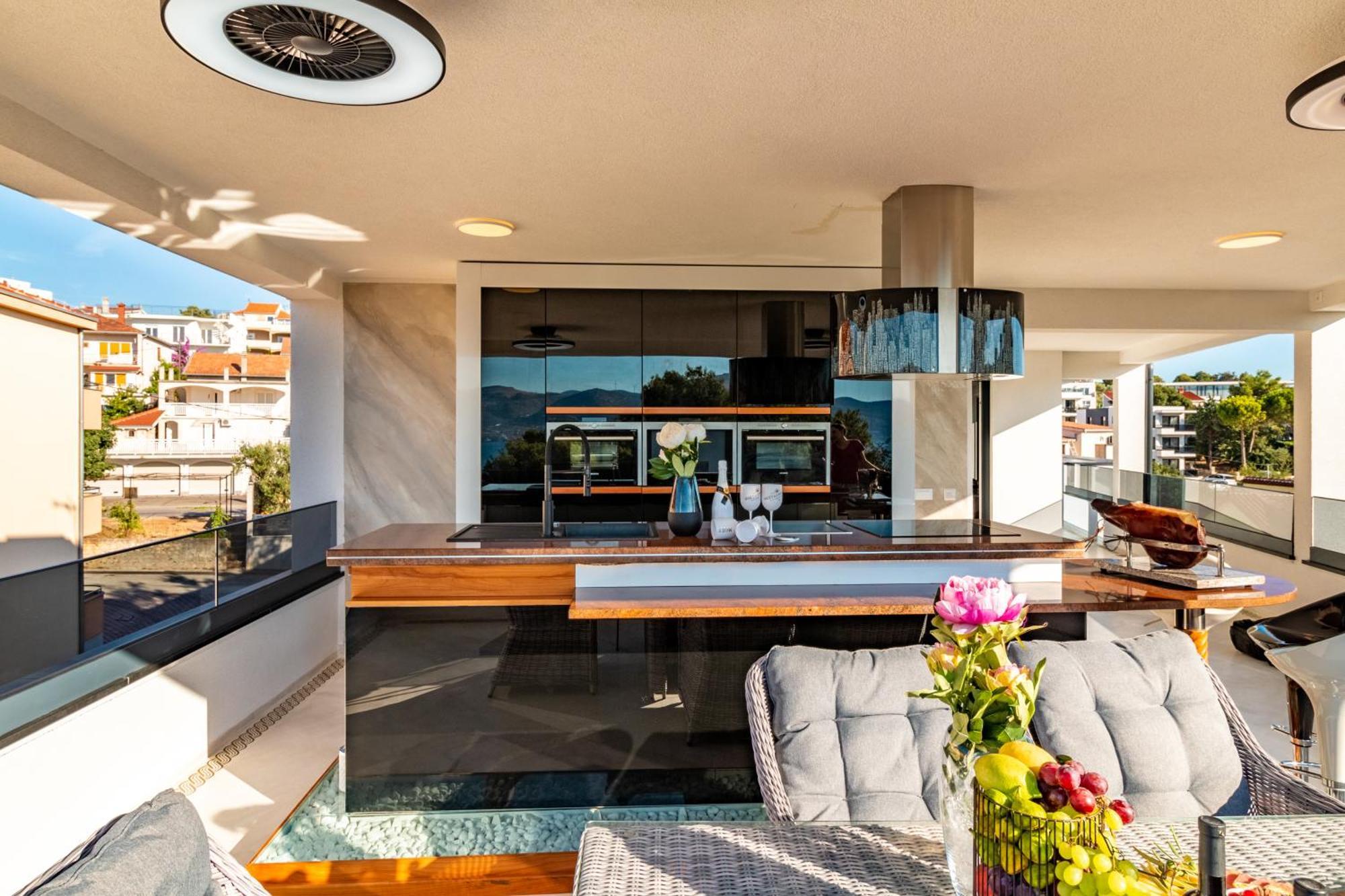 טרוגיר Beach Villa Valentina חדר תמונה